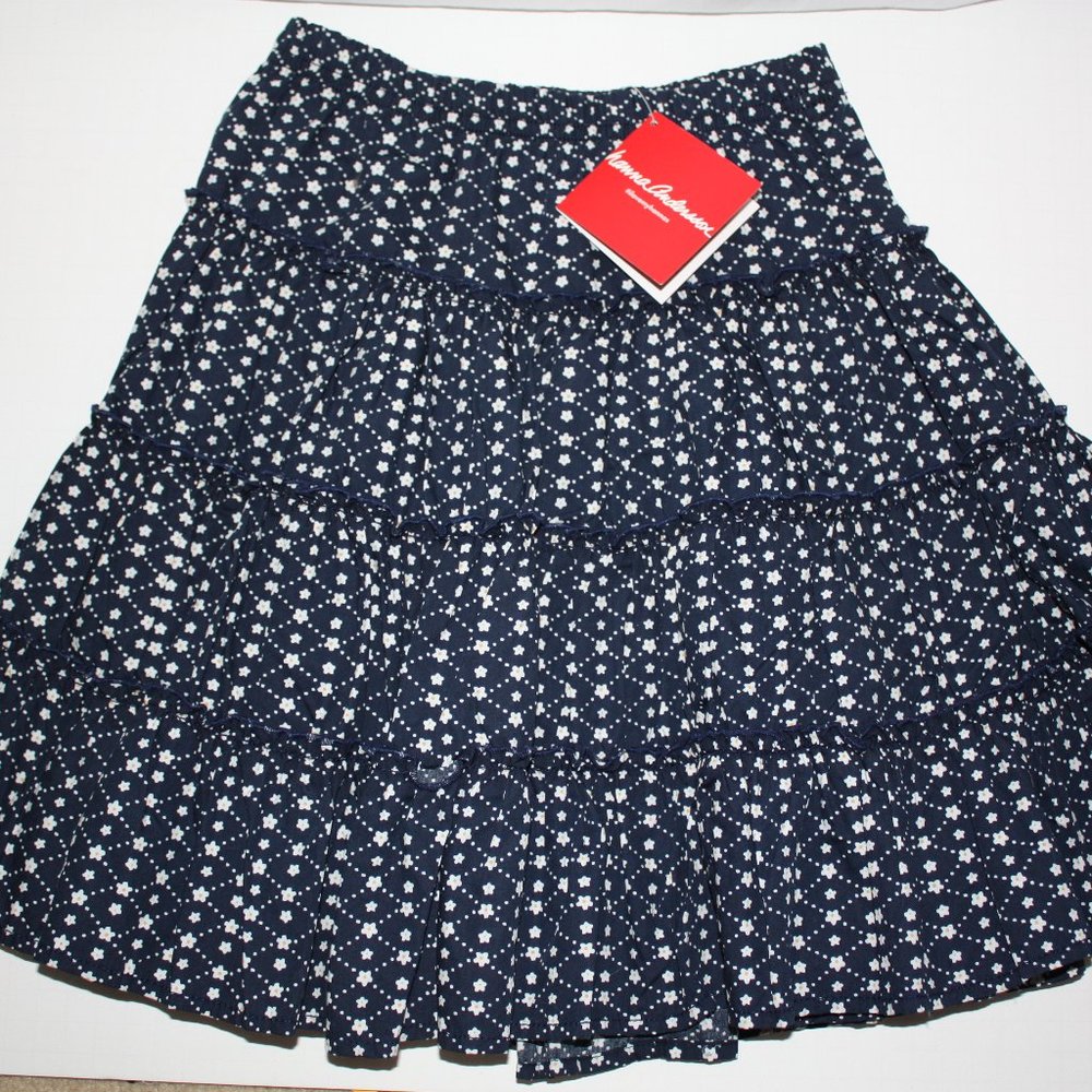 navy blue childrens skirt